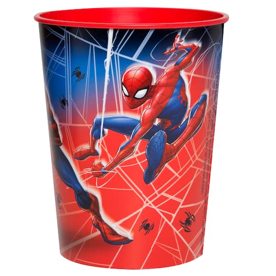 16oz. Spider-Man Plastic Cup